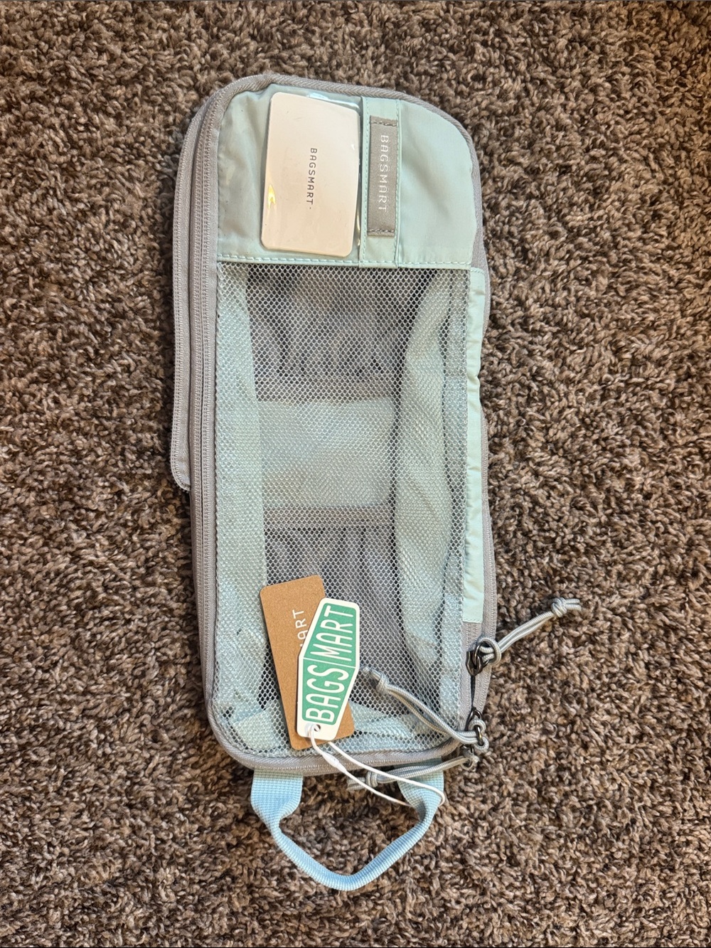 BAGSMART slim light blue packing cube| NWT